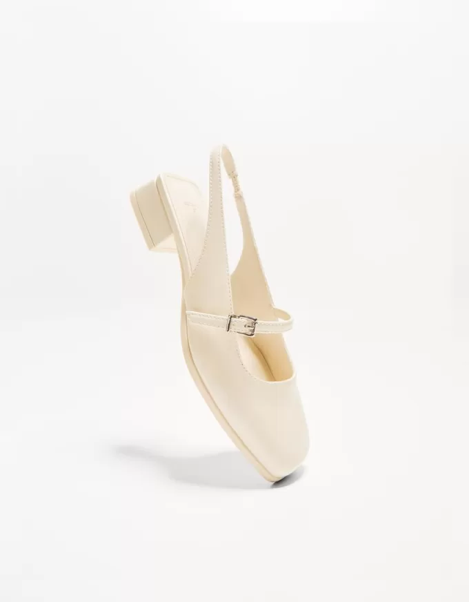 Mary Janes cu toc bloc