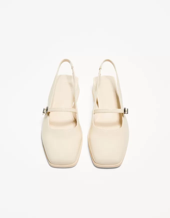 Mary Janes cu toc bloc
