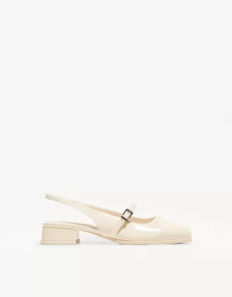 Mary Janes cu toc bloc