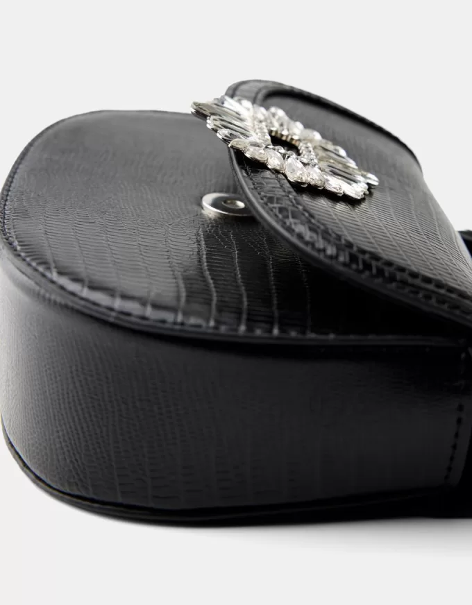 Minaudière cu închidere cu strass Minaudière cu închidere cu strass