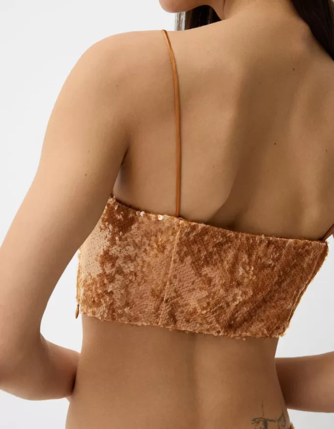 Mini top cu paiete Mini top cu paiete