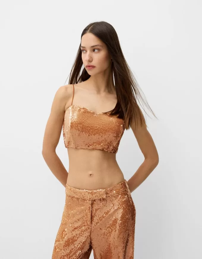 Mini top cu paiete Mini top cu paiete