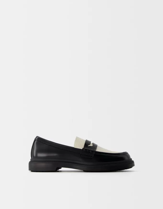 Mocasini contrastati