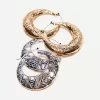 Pachet de 2 cercei boho hoop
