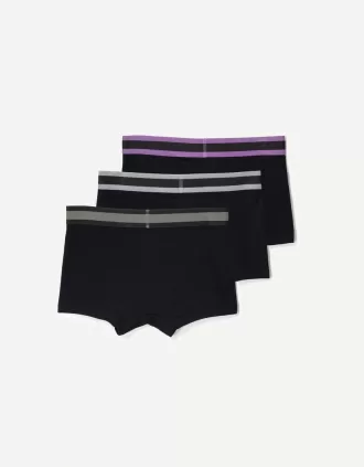 Pachet de 3 boxeri cu talie imprimată