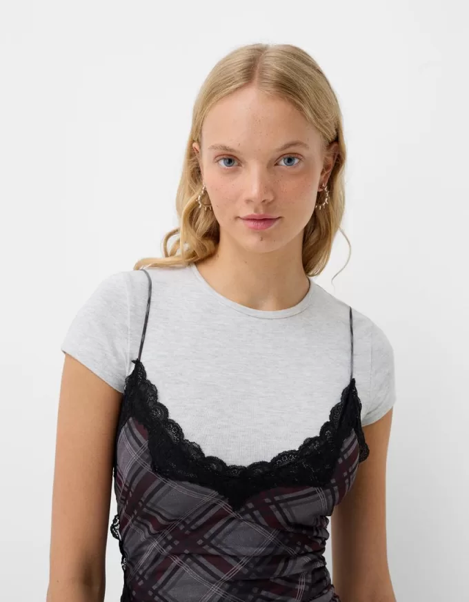 Pachet de 3 cercei cu cerc grunge Pachet de 3 cercei cu cerc grunge