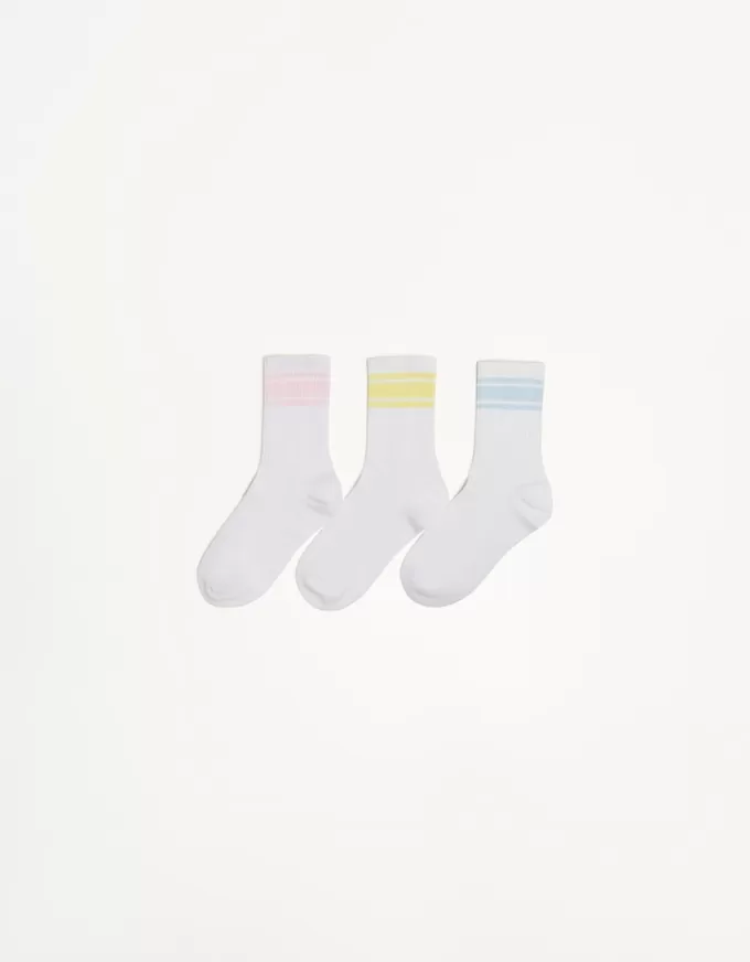 Pachet de 3 perechi de șosete sport Pachet de 3 perechi de șosete sport