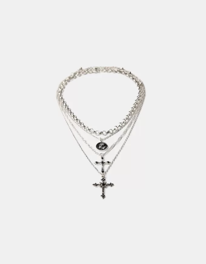Pachet de 4 coliere cu cruce