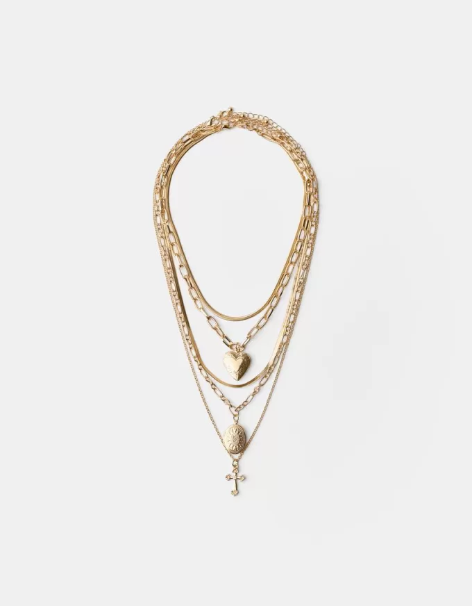 Pachet de 5 coliere cu cruce