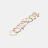 Pachet de 9 inele cu strass Pachet de 9 inele cu strass