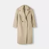 Palton lung din imitație de shearling Palton lung din imitație de shearling