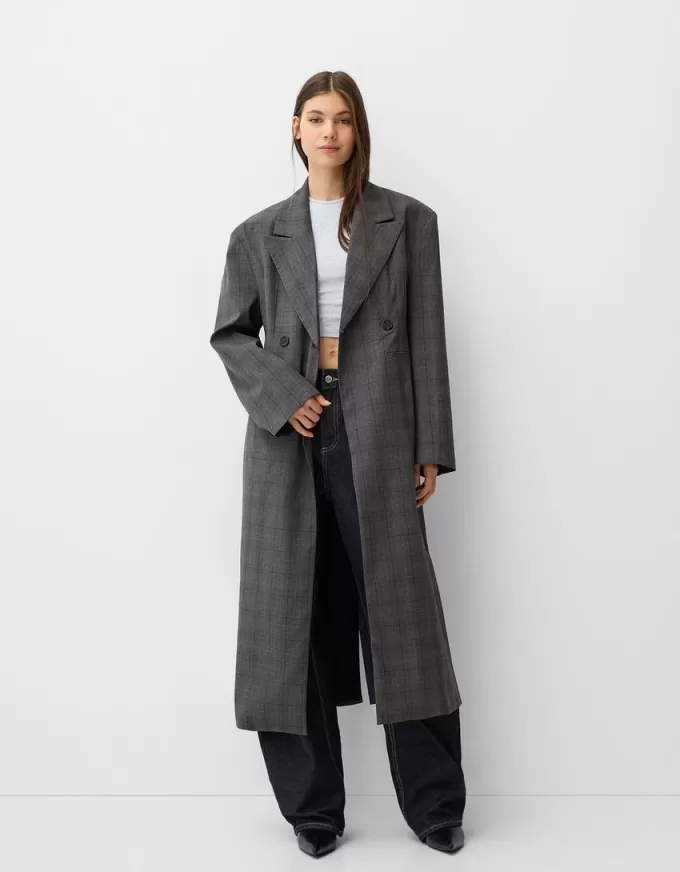 Palton lung oversize Palton lung oversize