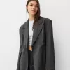 Palton lung oversize Palton lung oversize