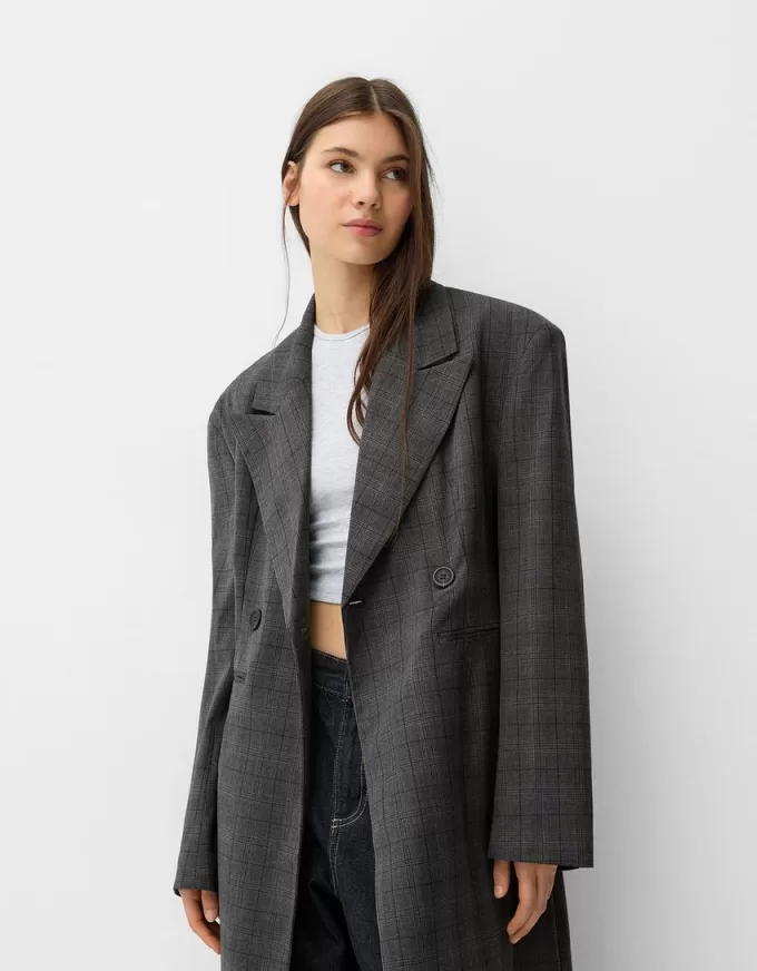 Palton lung oversize Palton lung oversize