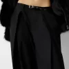 Pantaloni balloon fit cu centura Pantaloni balloon fit cu centura