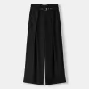 Pantaloni balloon fit cu centura Pantaloni balloon fit cu centura
