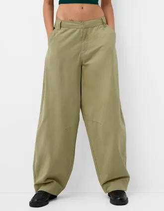 Pantaloni balon din bumbac