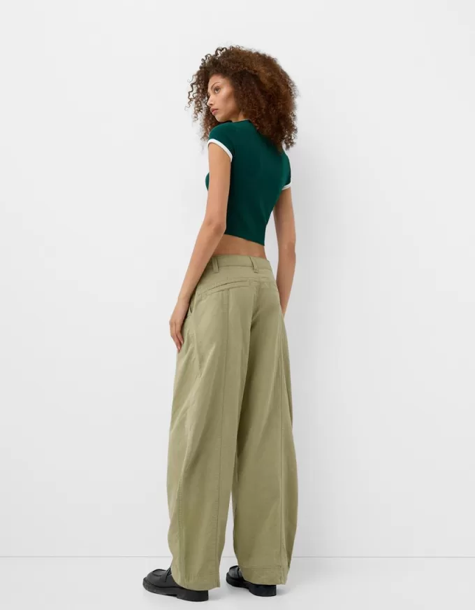 Pantaloni balon din bumbac