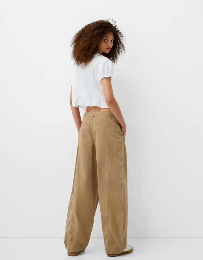 Pantaloni balon din bumbac
