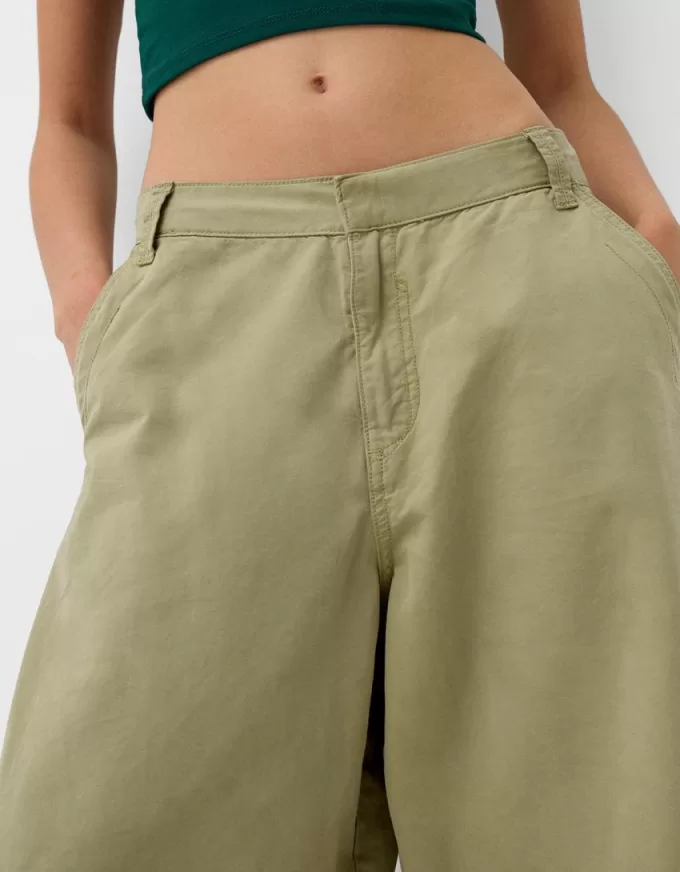 Pantaloni balon din bumbac