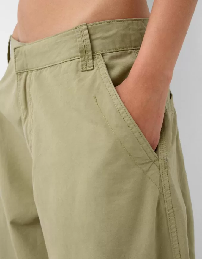 Pantaloni balon din bumbac