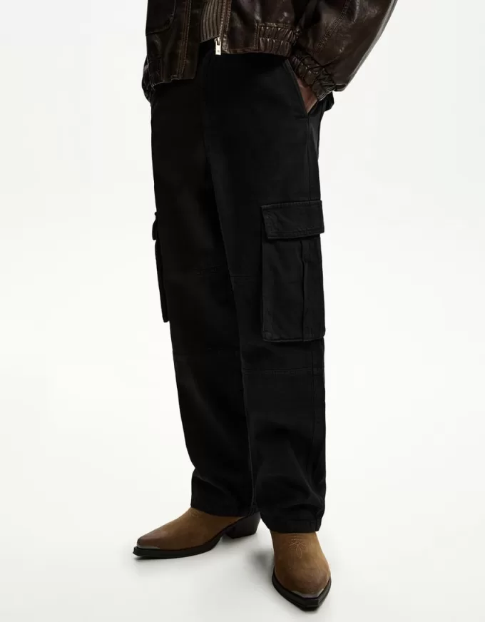 Pantaloni cargo largi Pantaloni cargo largi