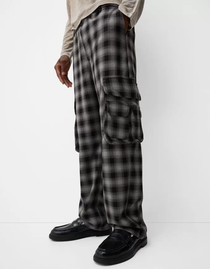Pantaloni cargo largi Pantaloni cargo largi
