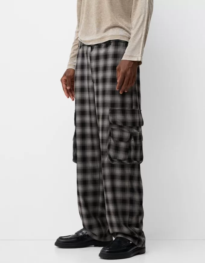Pantaloni cargo largi Pantaloni cargo largi