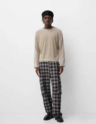 Pantaloni cargo largi