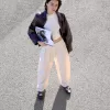 Pantaloni croiți cu balloon fit Pantaloni croiți cu balloon fit