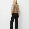 Pantaloni croiți drept cu talie joasă Pantaloni croiți drept cu talie joasă