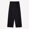 Pantaloni croiți super largi