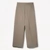 Pantaloni croiți super largi