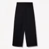 Pantaloni croiți super largi