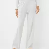 Pantaloni cu textura waffle