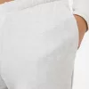 Pantaloni cu textura waffle