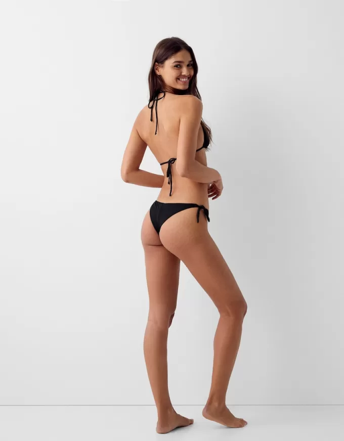 Pantaloni de bikini cu legături reglabile Pantaloni de bikini cu legături reglabile