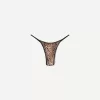 Pantaloni de bikini reversibil cu imprimeu animal Pantaloni de bikini reversibil cu imprimeu animal