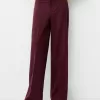 Pantaloni de croitorie cu picioare largi Pantaloni de croitorie cu picioare largi