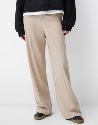 Pantaloni de croitorie cu picioare largi