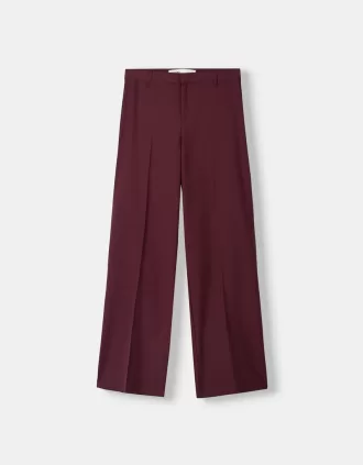 Pantaloni de croitorie cu picioare largi