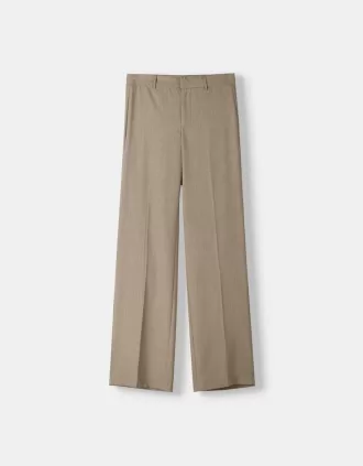 Pantaloni de croitorie cu picioare largi