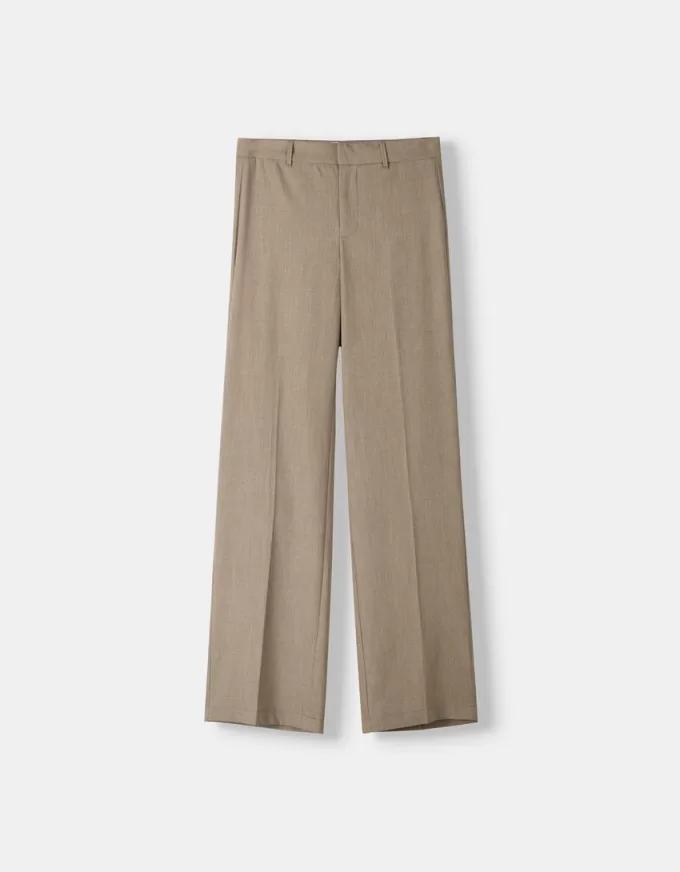 Pantaloni de croitorie cu picioare largi Pantaloni de croitorie cu picioare largi