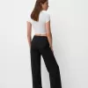 Pantaloni de croitorie cu picioare largi Pantaloni de croitorie cu picioare largi