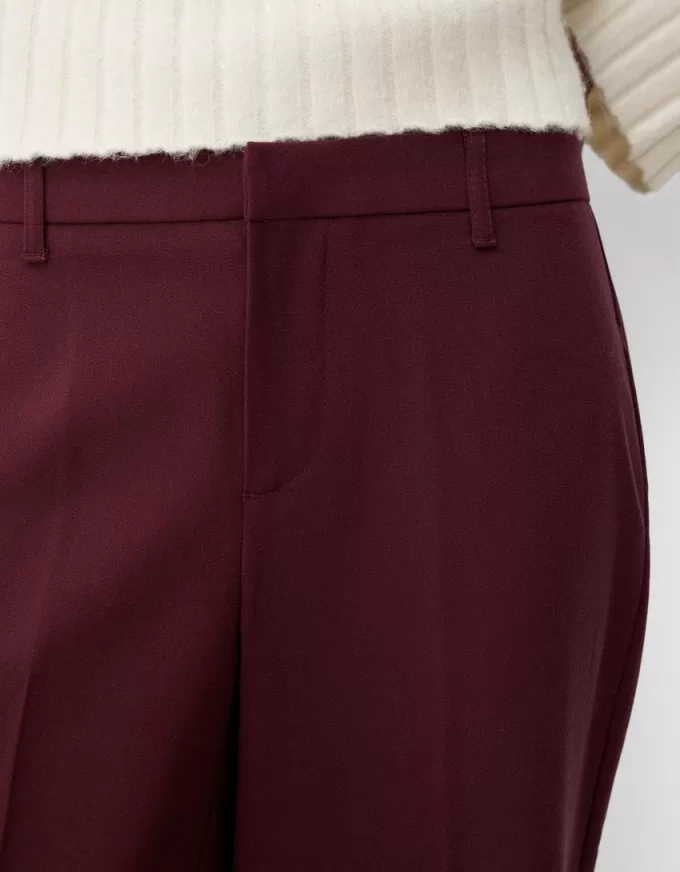 Pantaloni de croitorie cu picioare largi Pantaloni de croitorie cu picioare largi