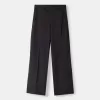 Pantaloni de croitorie cu picioare largi Pantaloni de croitorie cu picioare largi