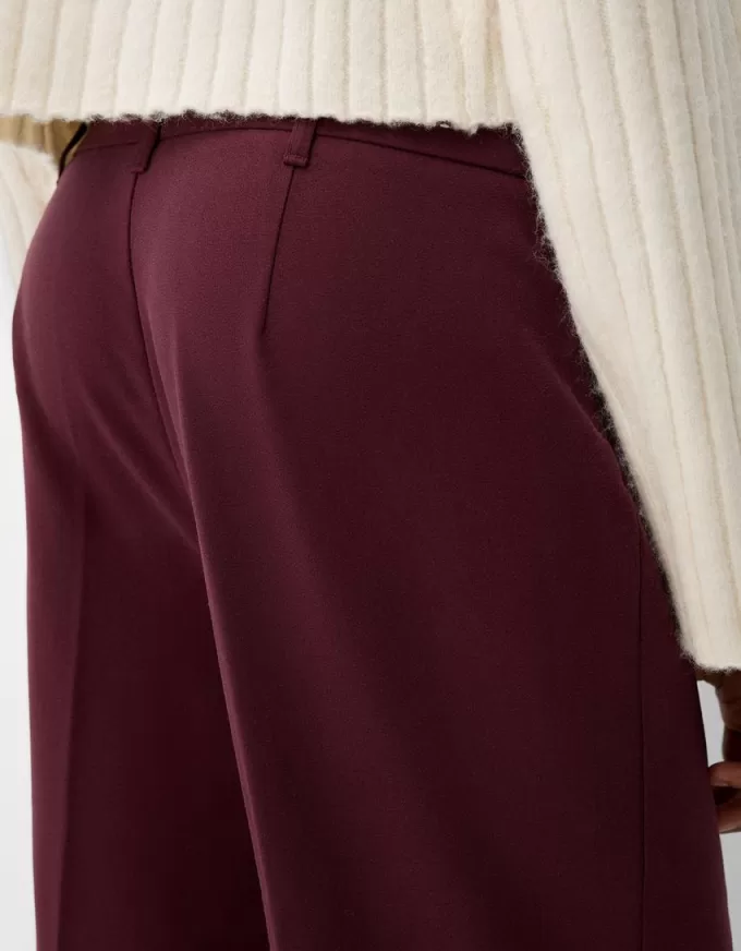 Pantaloni de croitorie cu picioare largi Pantaloni de croitorie cu picioare largi