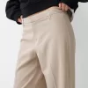 Pantaloni de croitorie cu picioare largi Pantaloni de croitorie cu picioare largi