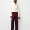 Pantaloni de croitorie cu picioare largi Pantaloni de croitorie cu picioare largi