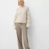 Pantaloni de croitorie cu picioare largi Pantaloni de croitorie cu picioare largi